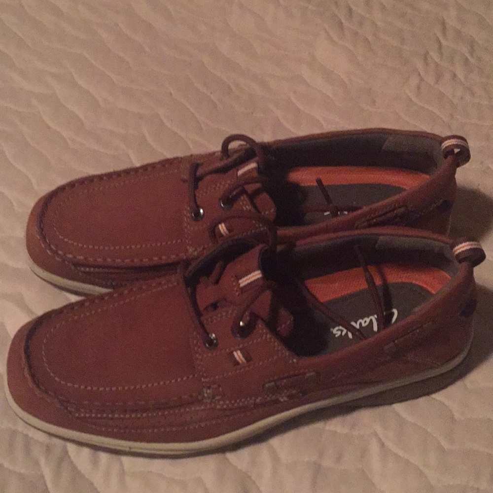 Clark’s Leather boat shoes